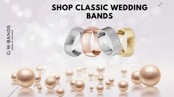 shop classic wedding bands