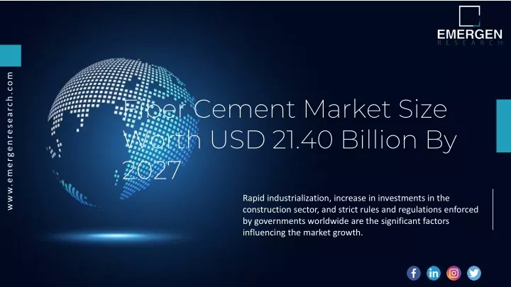fiber cement market size worth usd 21 40 billion