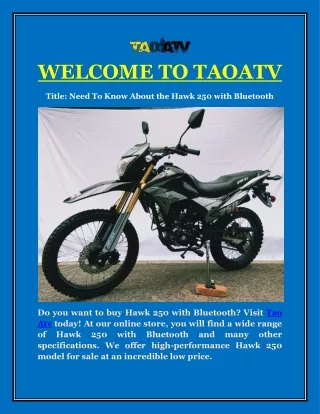 welcome to taoatv