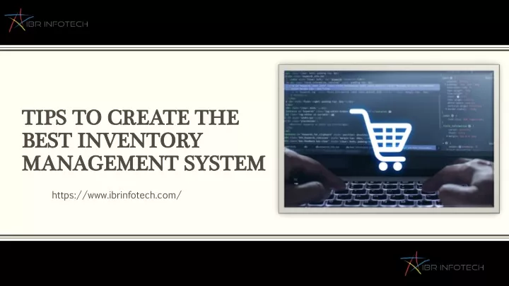 tips to create the best inventory management system