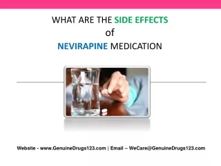 what are the side effects of nevirapine medication