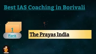 IAS Coaching in Borivali