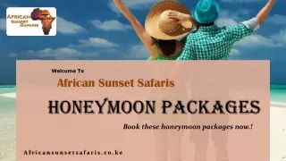 Honeymoon Packages