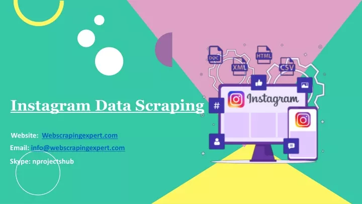instagram data scraping