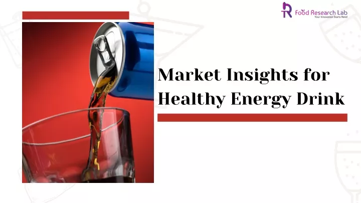 market insights for healthy energy drink