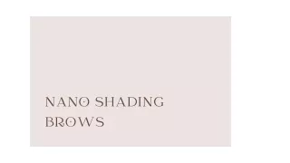nano shading brows