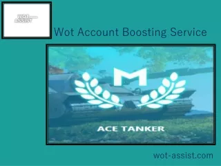 Wot Account Boosting Service