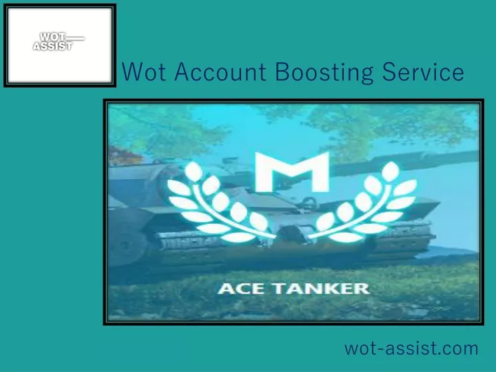 wot account boosting service