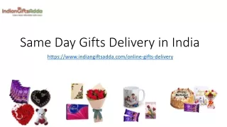 Same Day Gifts Delivery in india