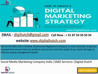Social Media Marketing Company India |SMO Services