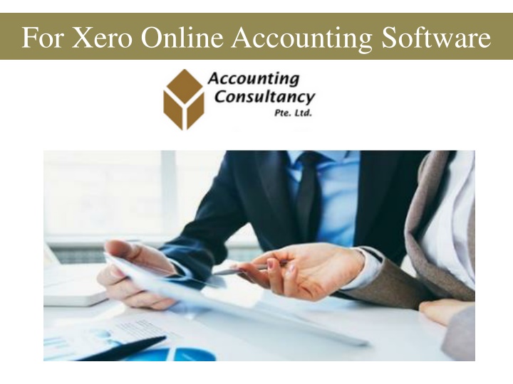 for xero online accounting software