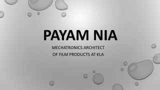 Payam Nia - An Excellent Researcher From Pleasanton, CA