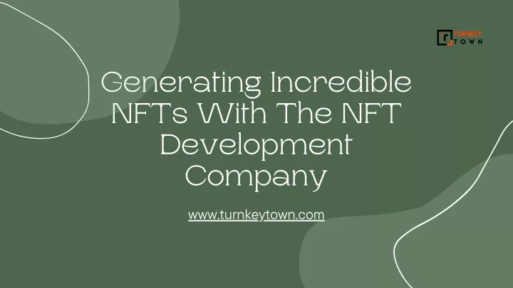 generating incredible nfts with