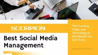 Best Social  Media Management