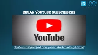 Where to get indian youtube subscribers at affordable price
