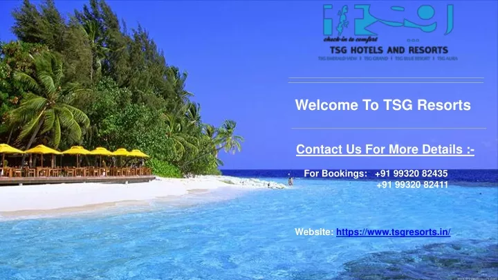 welcome to tsg resorts