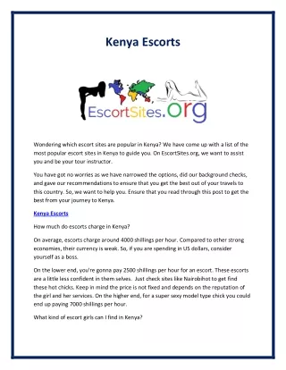 kenya escorts