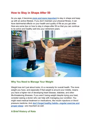 UntitlHow to Stay in Shape After 50ed document (2)