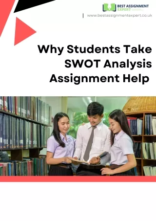 Why Students Take SWOT Analysis Assignment Help