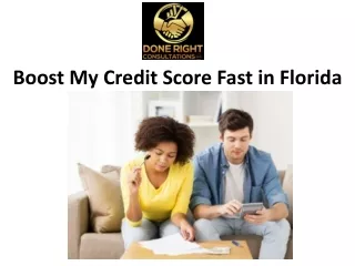 Boost My Credit Score Fast in Florida