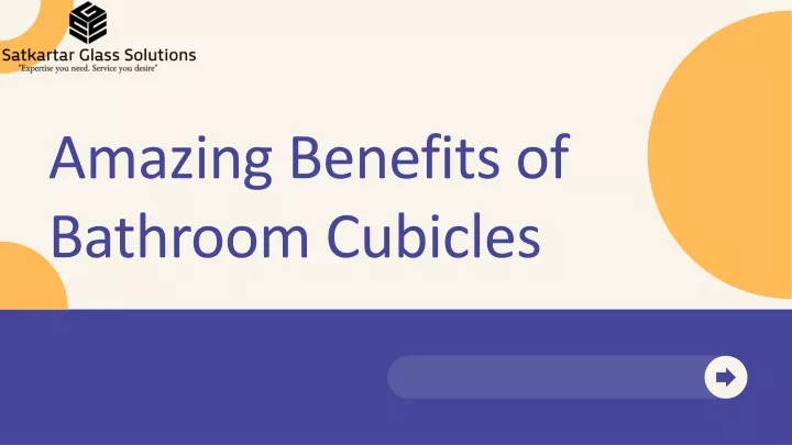 amazing benefits of bathroom cubicles