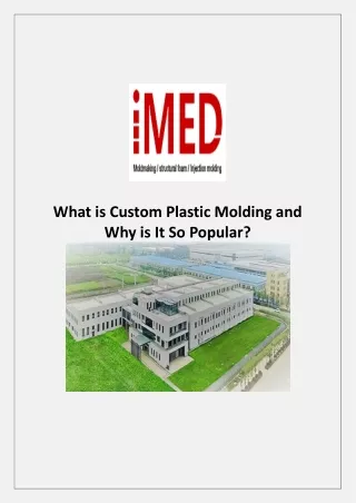what is custom plastic molding