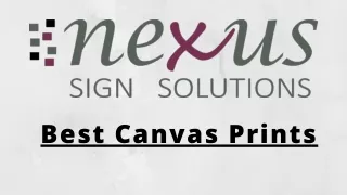 Best Canvas Prints