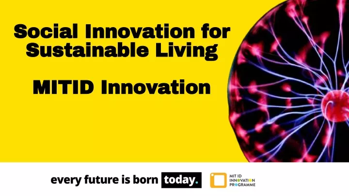 social innovation for sustainable living mitid