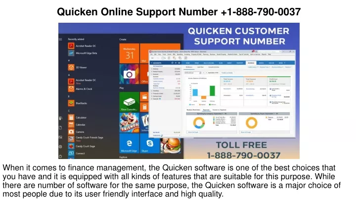 quicken online support number 1 888 790 0037