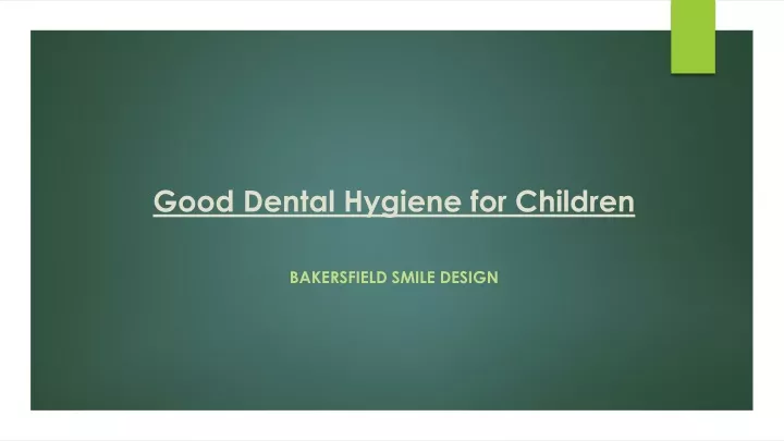 bakersfield smile design