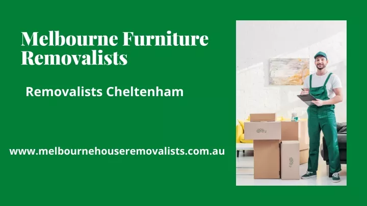 melbourne furniture removalists