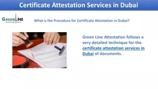 certificate attestation services in dubai