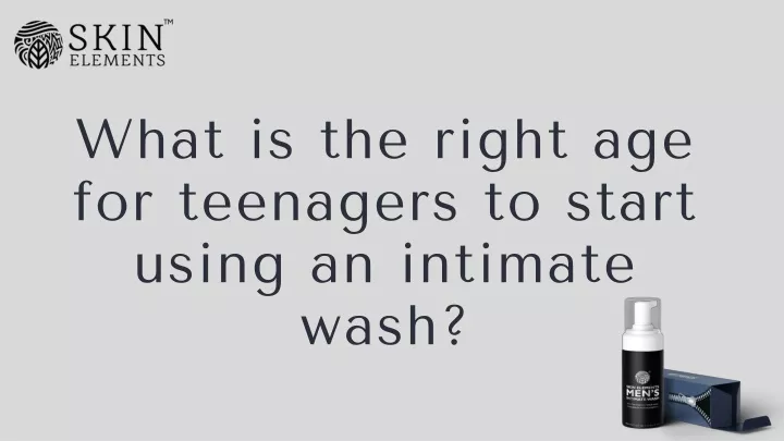 what is the right age for teenagers to start