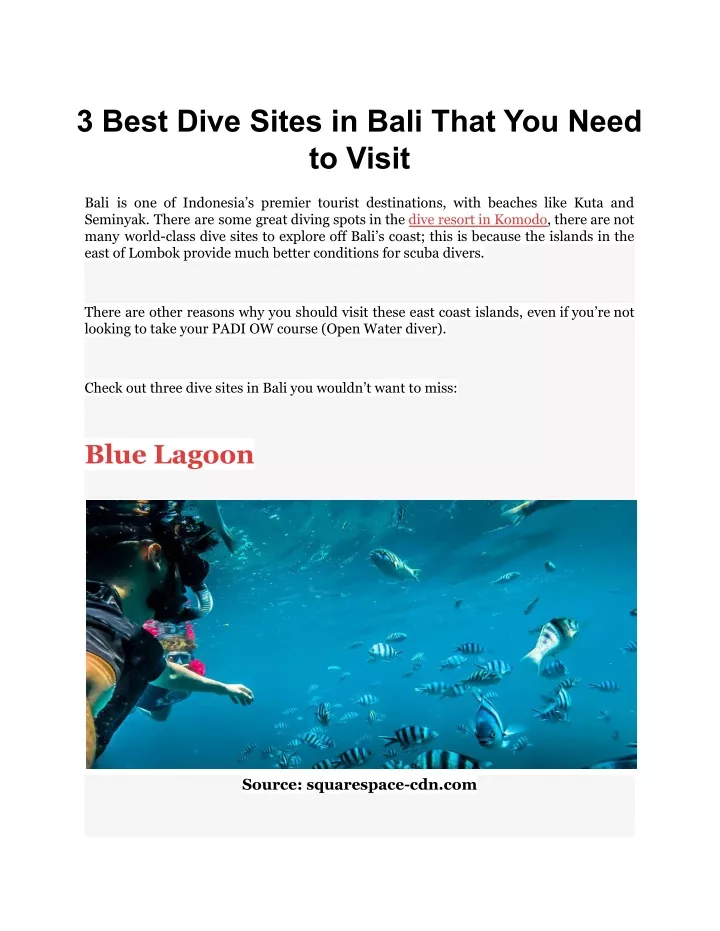 3 best dive sites in bali that you need to visit