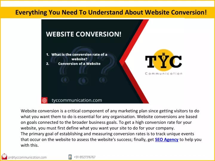 everything you need to understand about website conversion