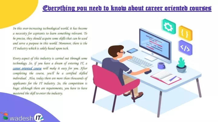 everything you need to know about career oriented