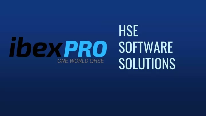 hse software solutions