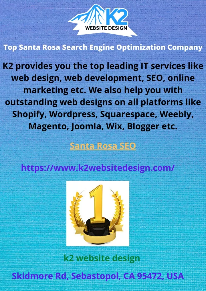 top santa rosa search engine optimization company