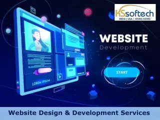 website design development services