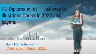 PGDIOT Programmes— Pathway to Illustrious Career in 2022 and beyond