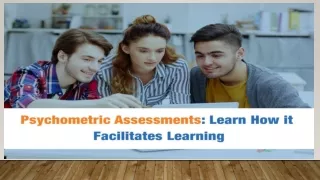 Psychometric Assessment- The Change Needed in Your Learning Style