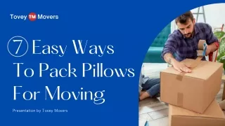7 Easy Ways To Pack Pillows For Moving