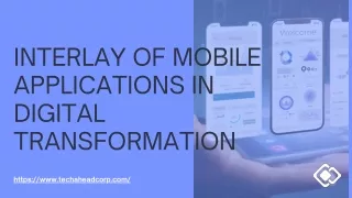 Interlay of mobile applications in digital transformation