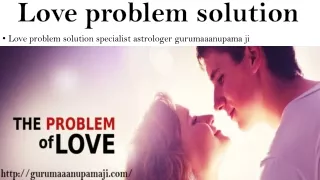 love problem solution