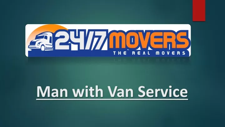 man with van service