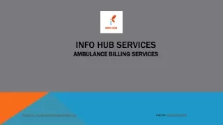 Ambulance Billing Services