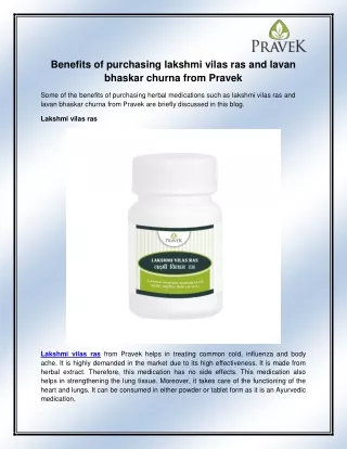 benefits of purchasing lakshmi vilas