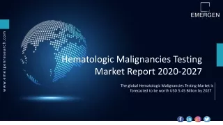 Hematologic Malignancies Testing Market