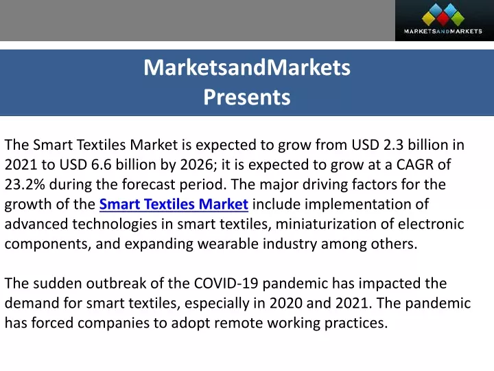 marketsandmarkets presents