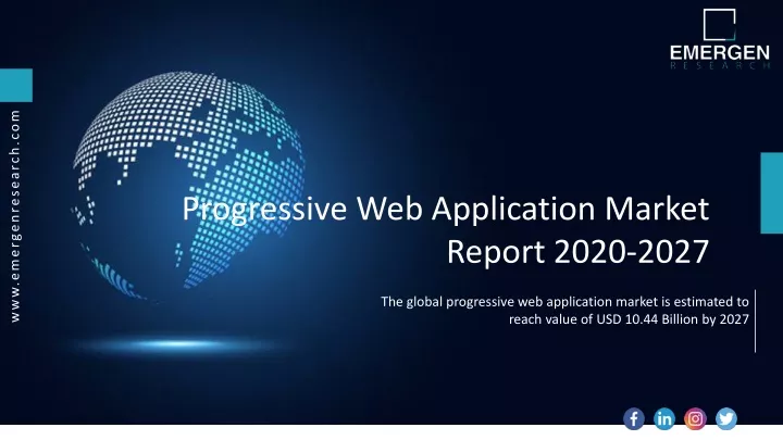 progressive web application market report 2020